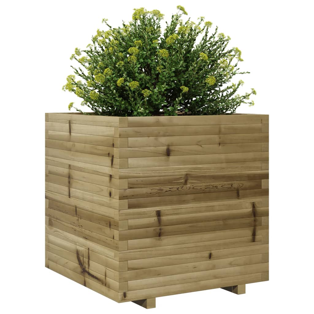 Garden Planter 70x70x72 cm Impregnated Wood Pine