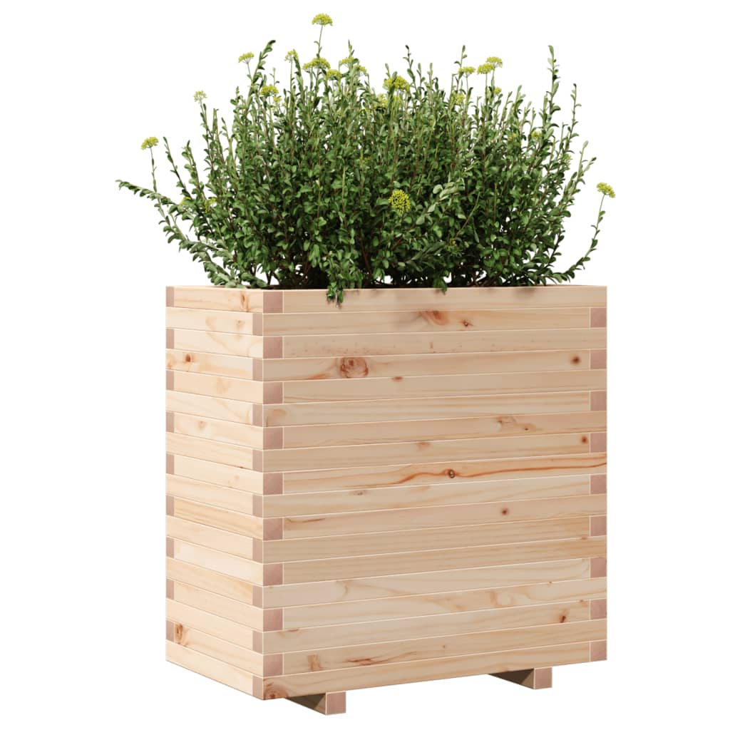 Garden Planter 70x40x72 cm Solid Wood Pine