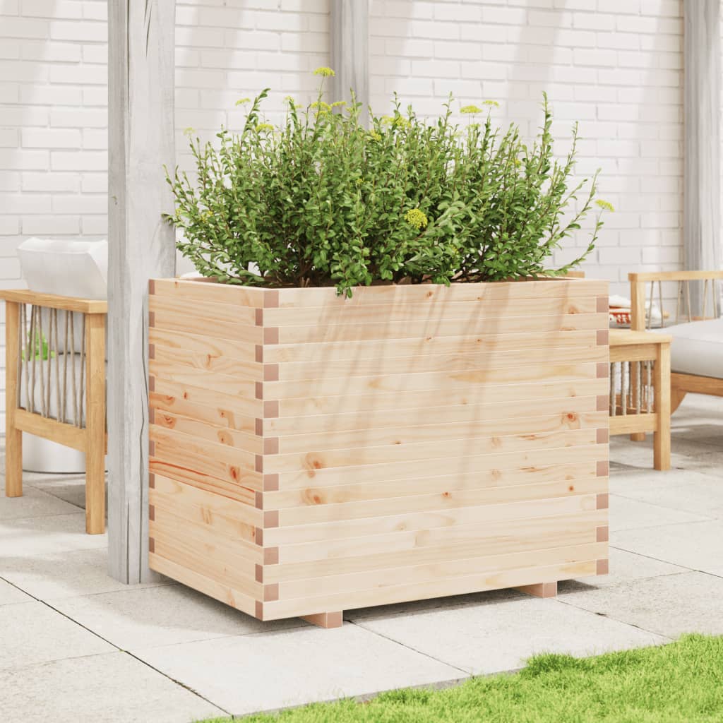 Garden Planter 90x60x72 cm Solid Wood Pine