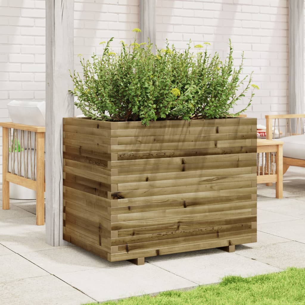 Garden Planter 90x60x72 cm Impregnated Wood Pine