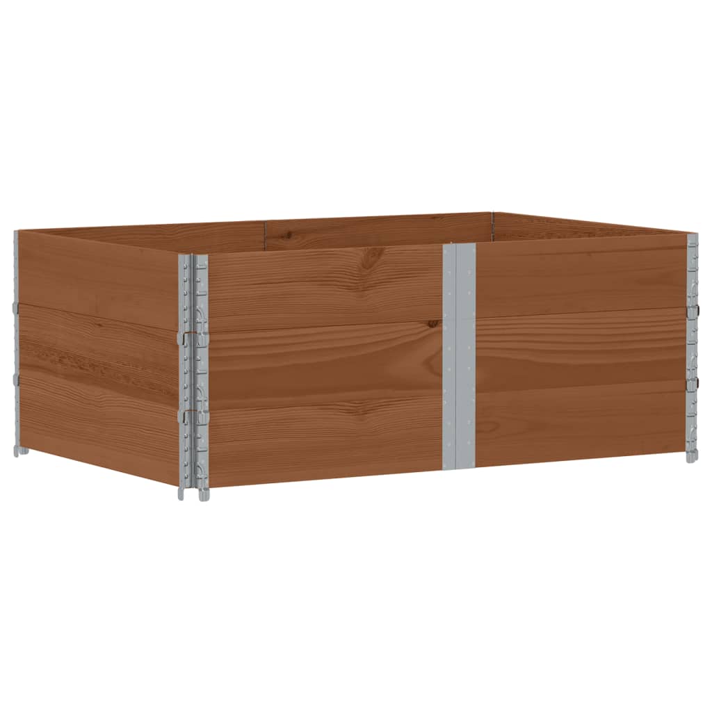 Garden Planter Brown 150x100 cm Solid Wood Pine