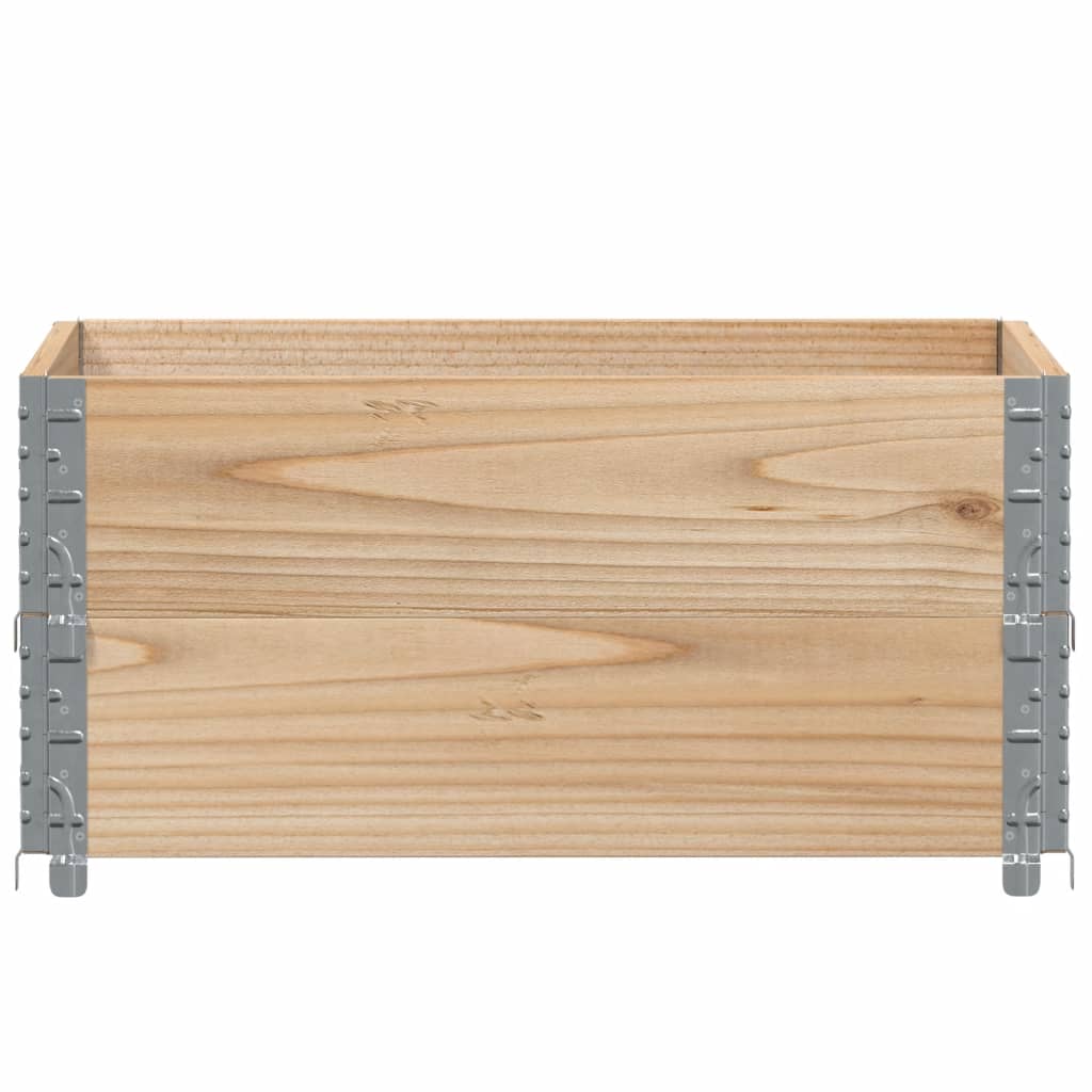 Garden Planter 80x60 cm Solid Wood Pine