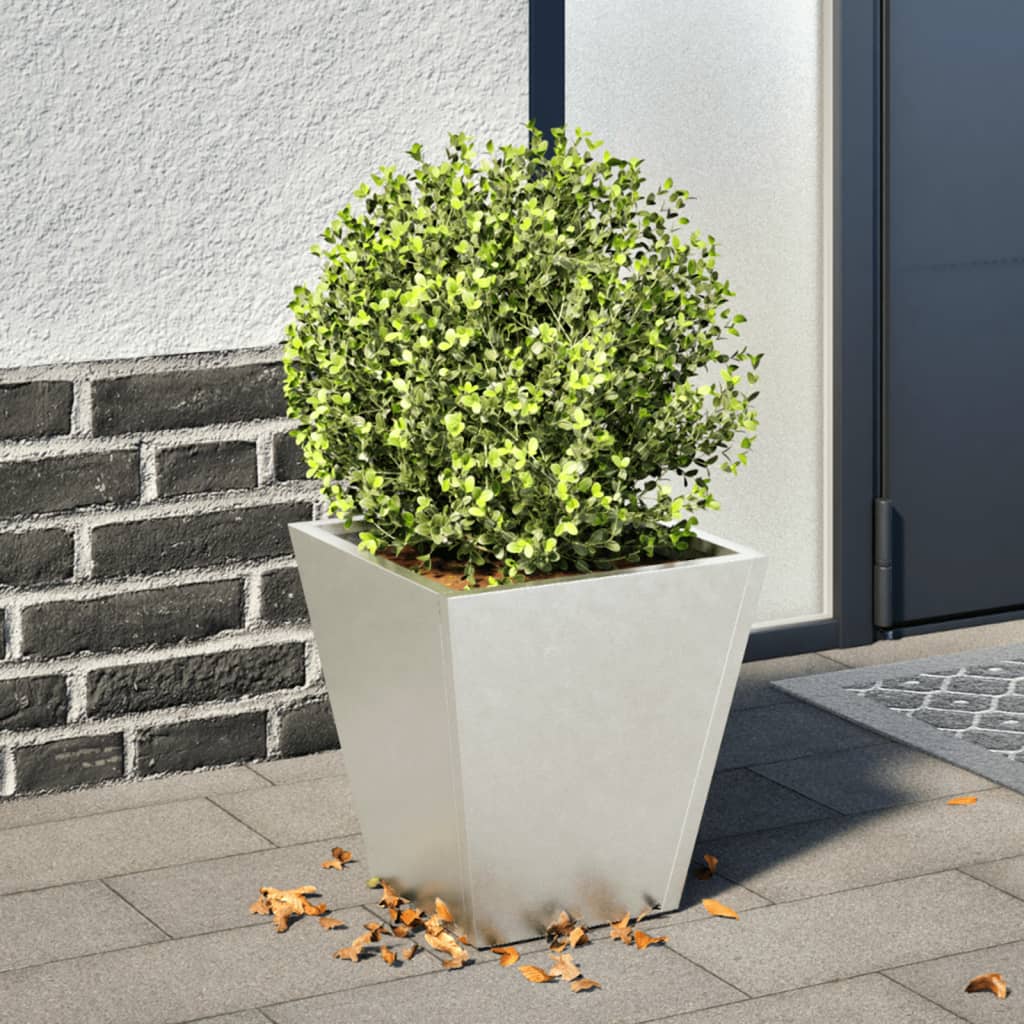 Garden Planter 30x30x30 cm Stainless Steel