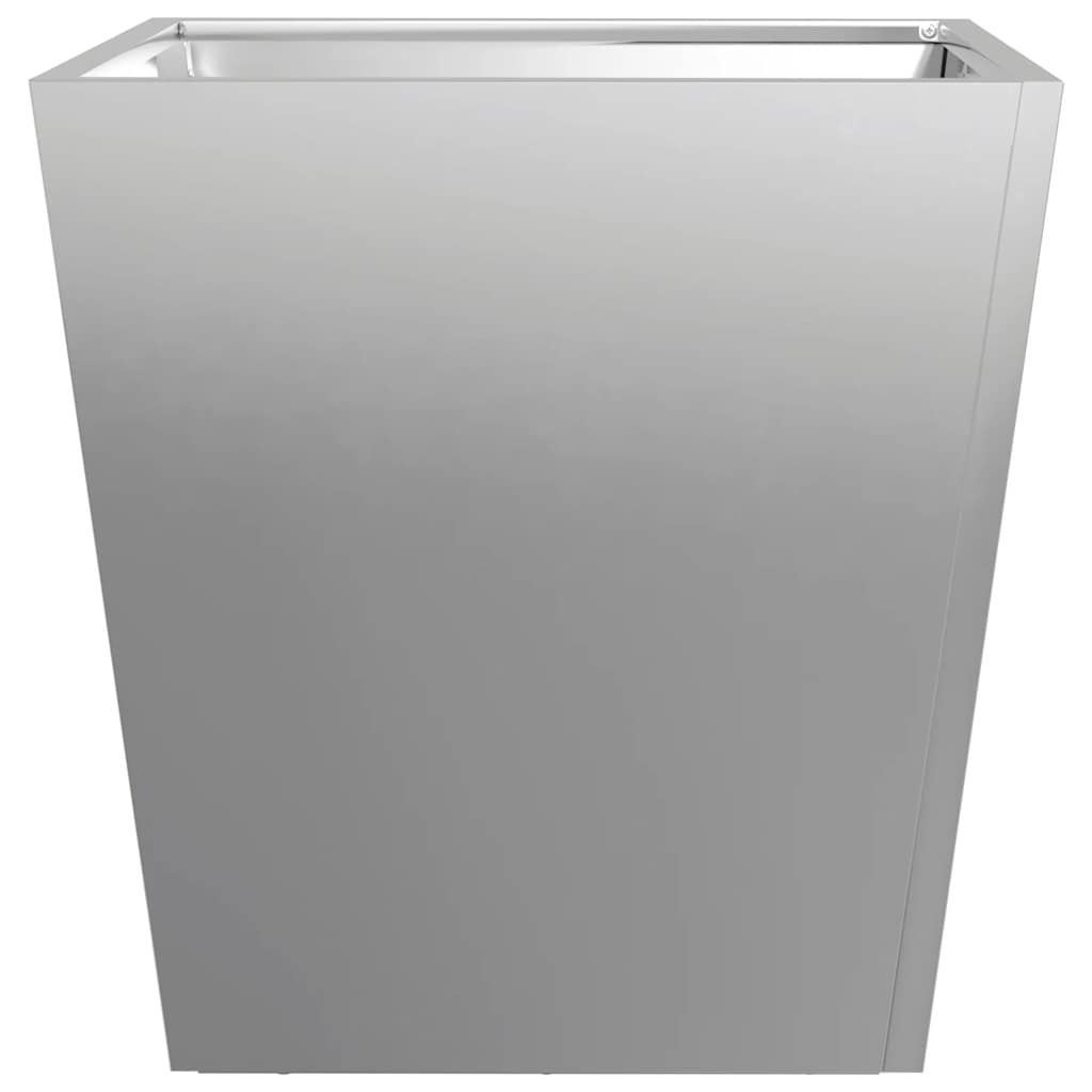 Garden Planter 40x40x40 cm Galvanised Steel