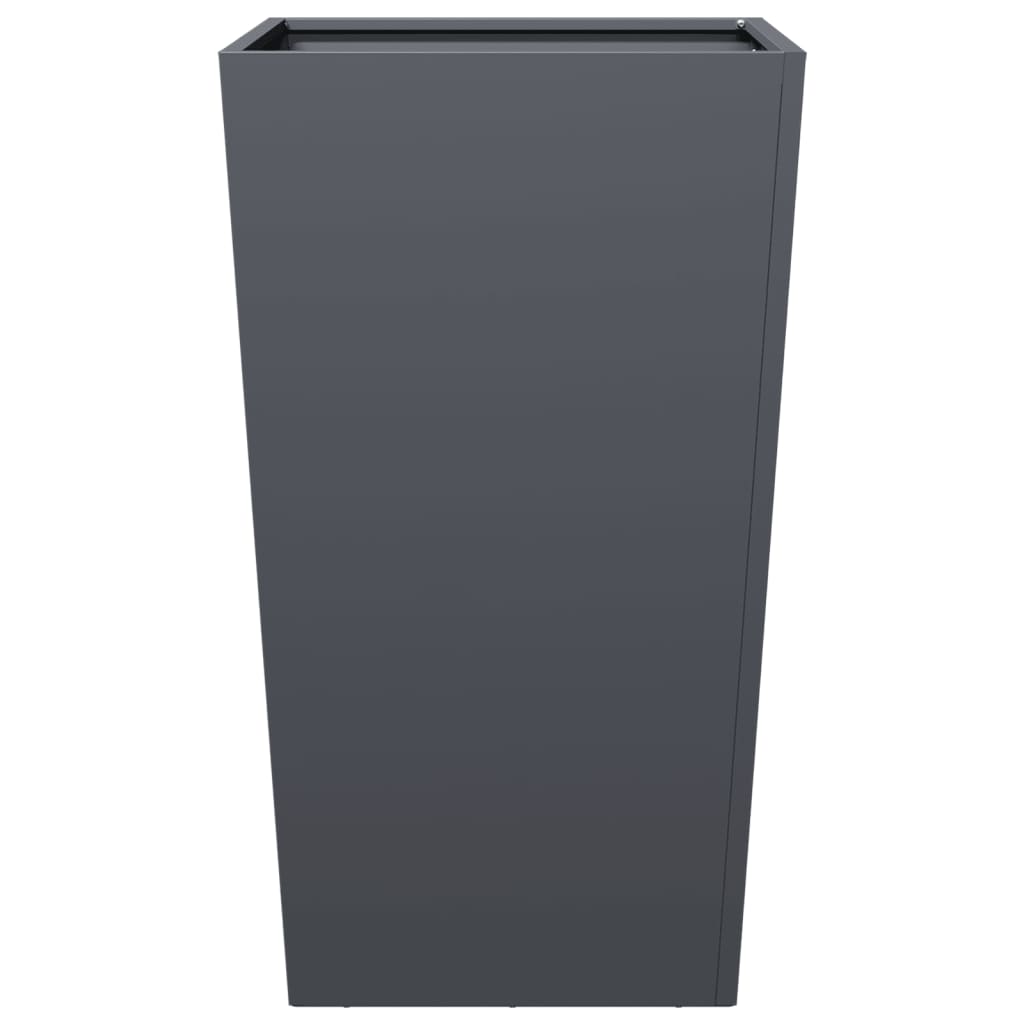 Garden Planter Anthracite 45x45x75 cm Steel