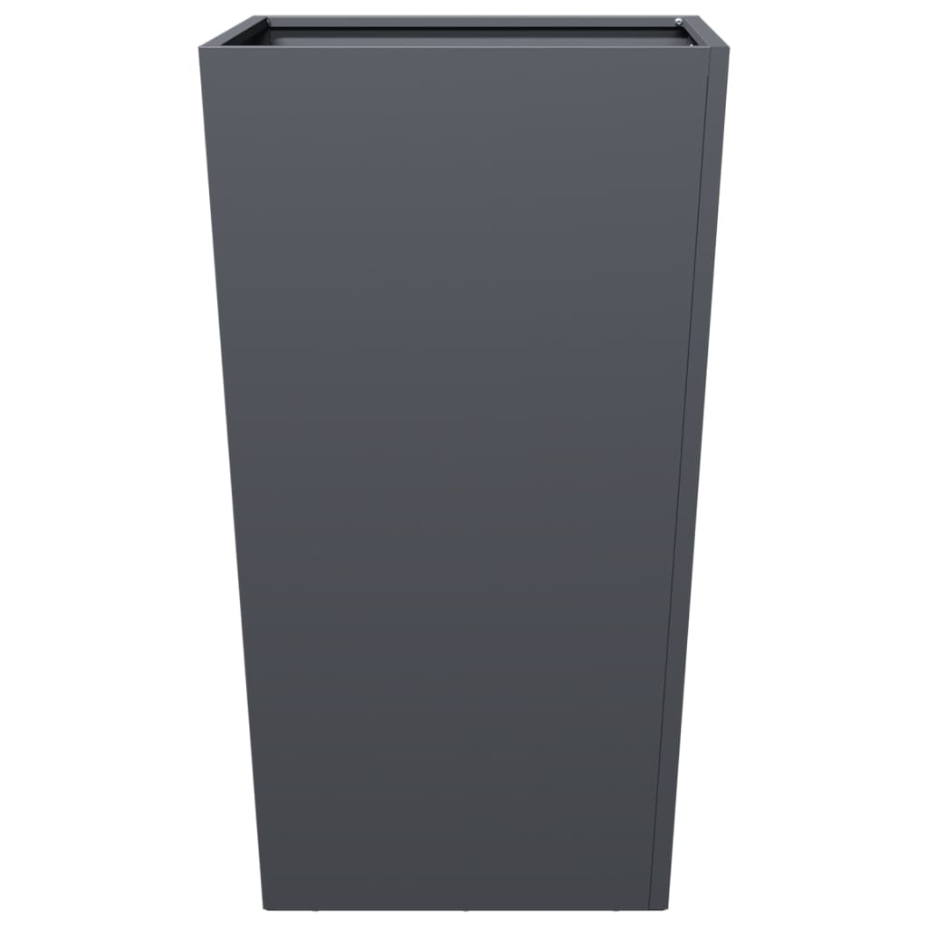 Garden Planter Anthracite 45x45x75 cm Steel
