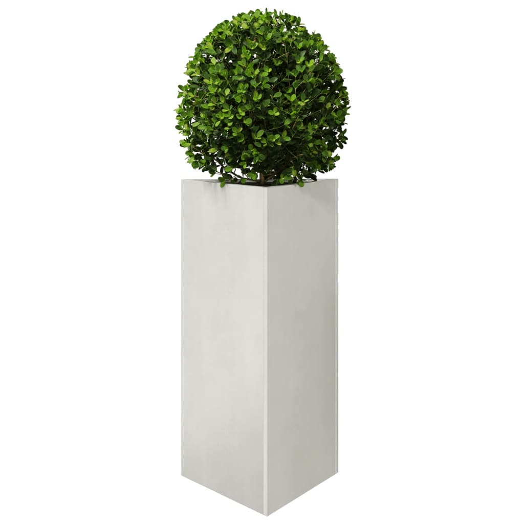 Garden Planter Triangular 40x34.5x70 cm Stainless Steel