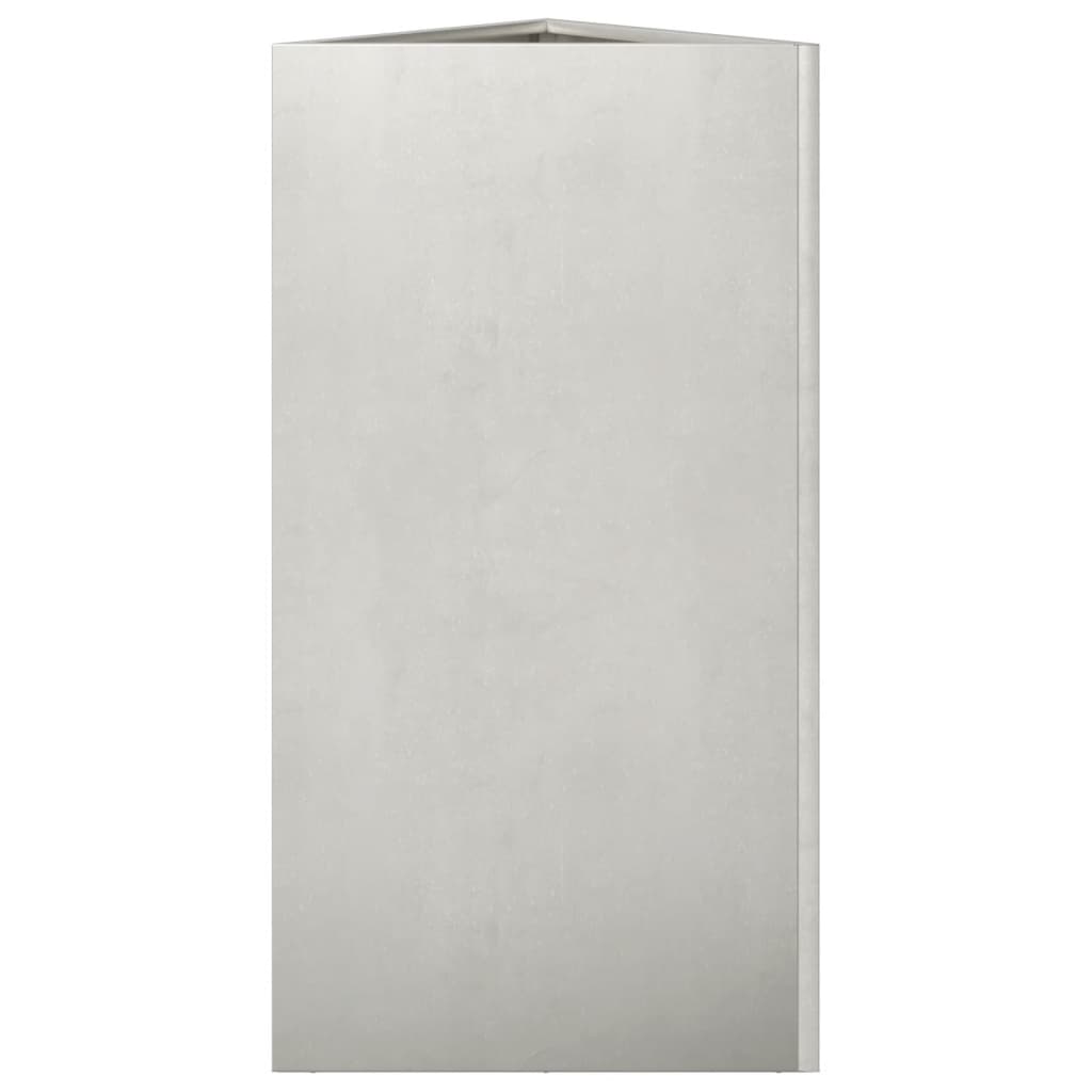 Garden Planter Triangular 40x34.5x70 cm Stainless Steel