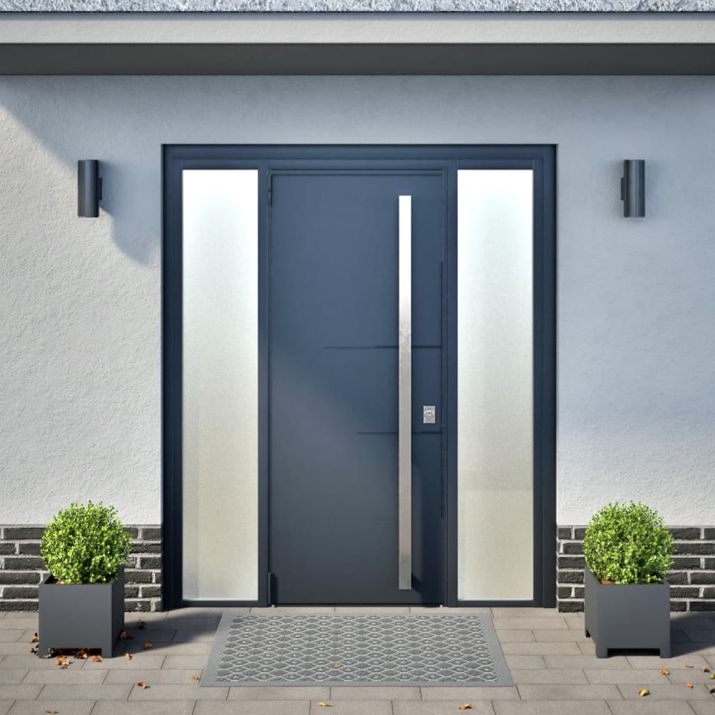 Garden Planters 2 pcs Anthracite 30x30x30 cm Steel