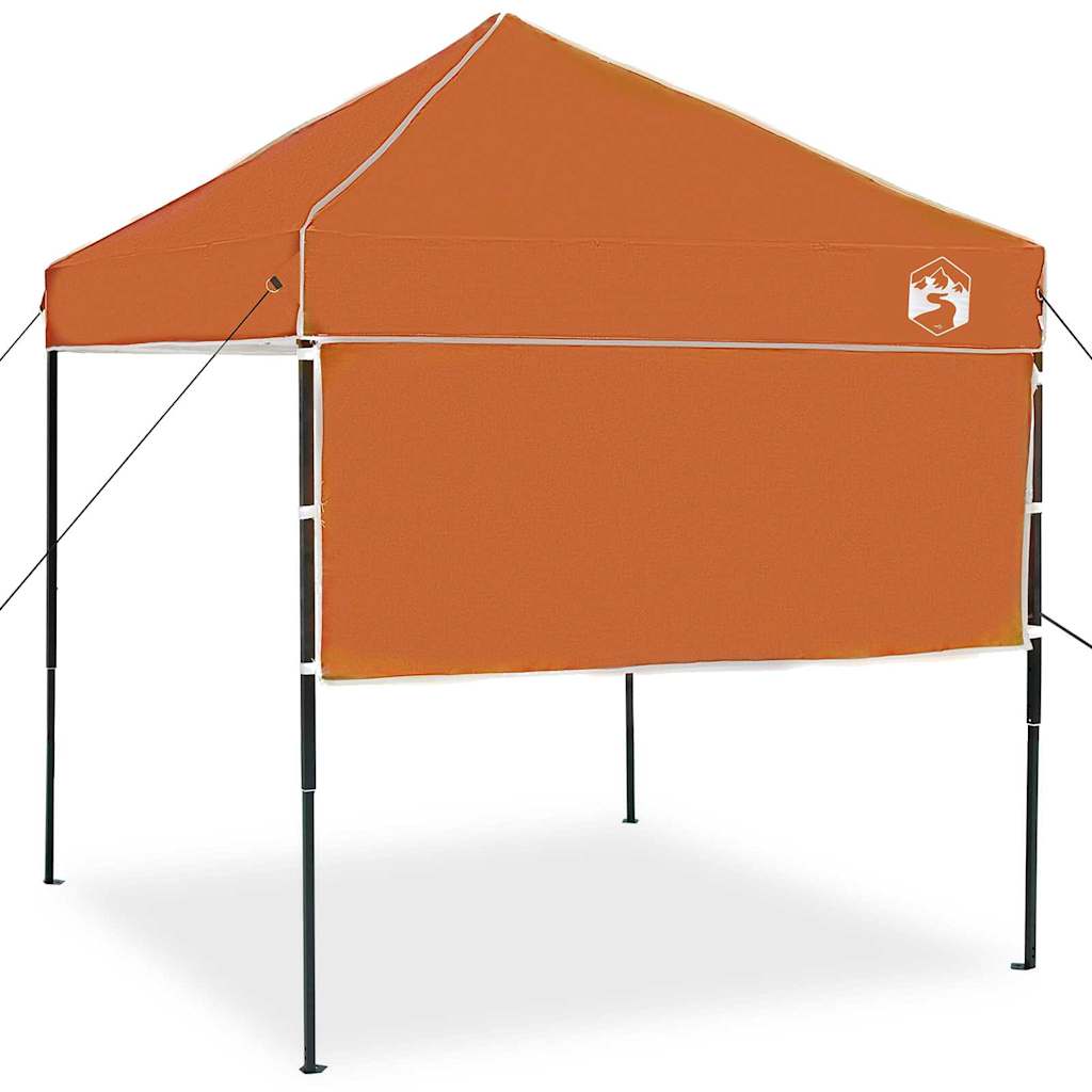 Canopy Tent Manual Orange 194 x 194 x 251 cm Fabric