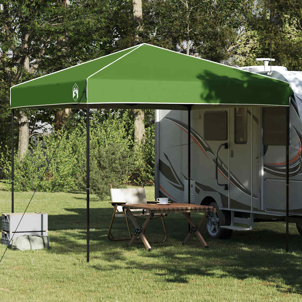 Pop-up Canopy Tent Green 250 x 250 cm Fabric