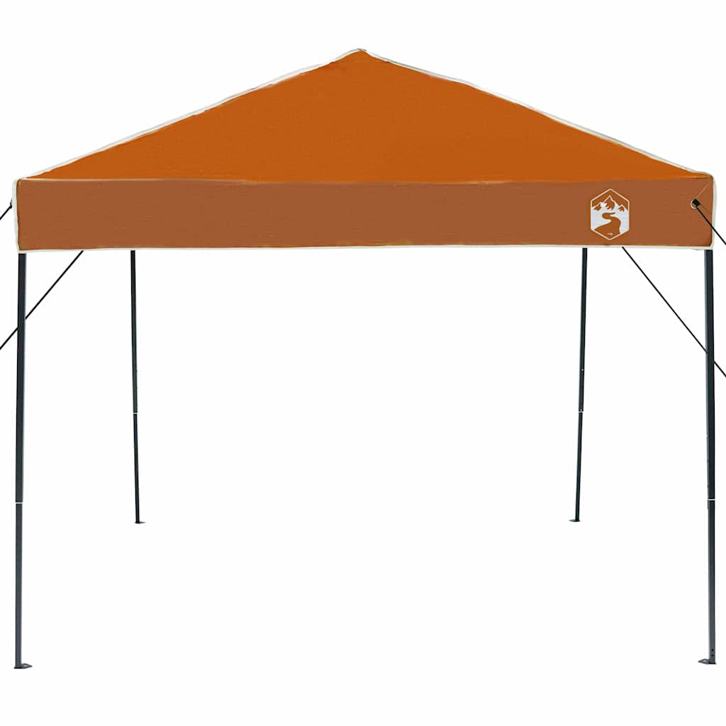 Pop-up Canopy Tent Orange 250 x 250 cm Fabric