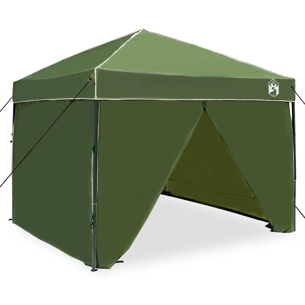 Pop-up Canopy Tent Green 250 x 250 cm Fabric