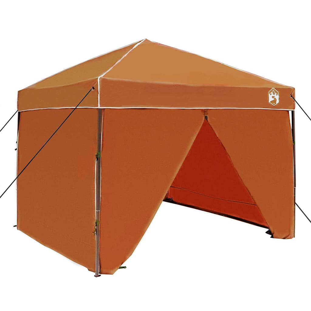 Pop-up Canopy Tent Orange 250 x 250 cm Fabric