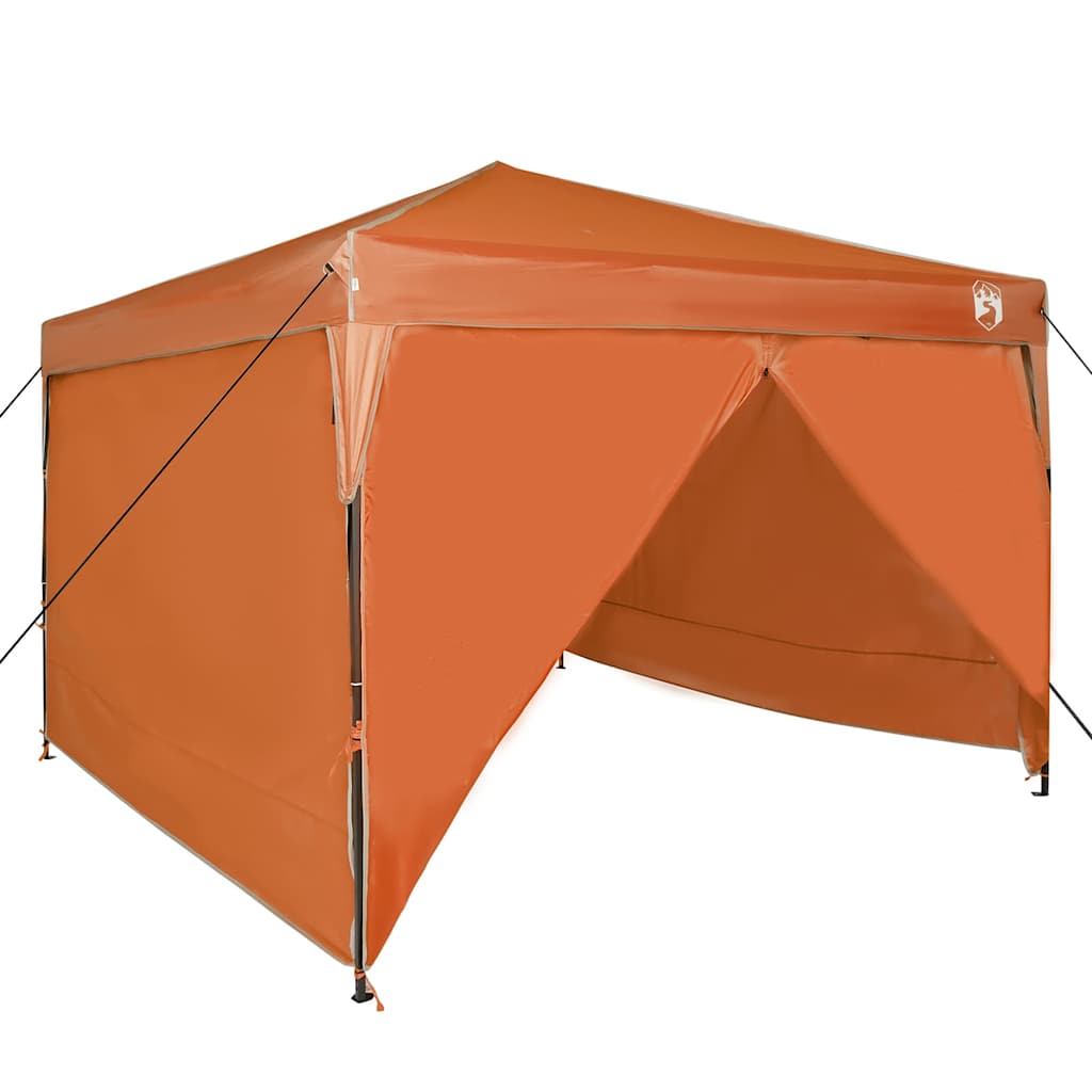 Pop-up Canopy Tent Orange 300 x 300 cm Fabric