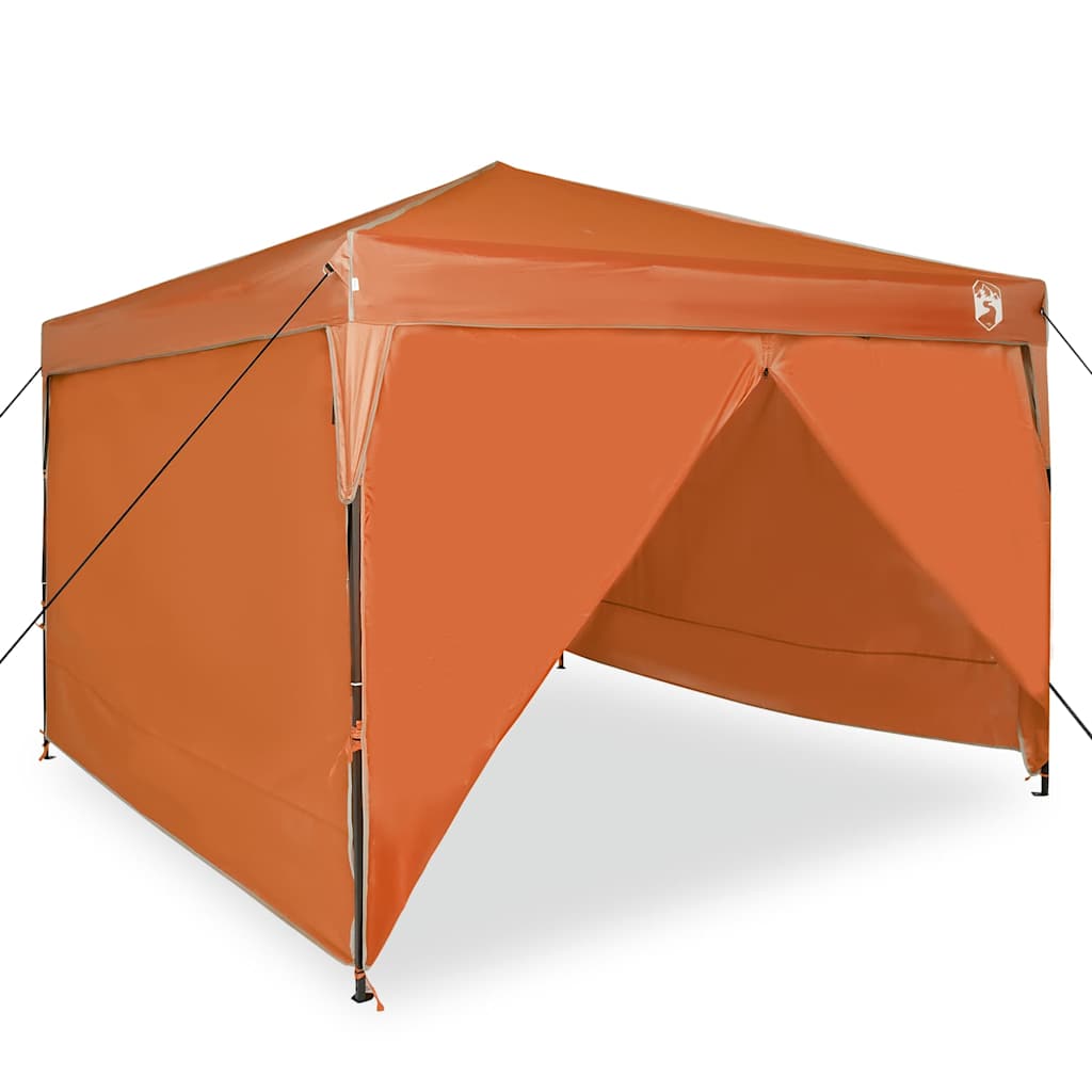 Pop-up Canopy Tent Orange 300 x 300 cm Fabric