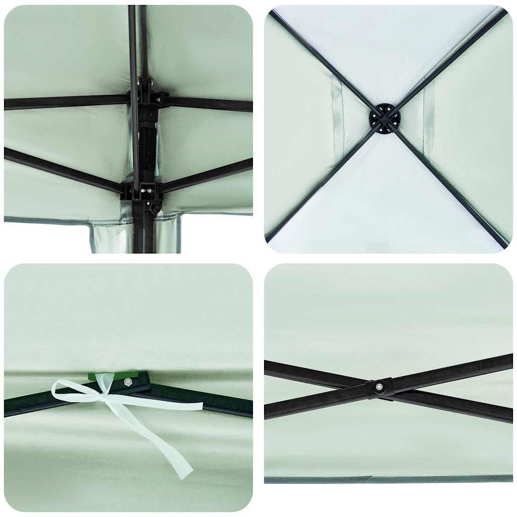 Pop-up Canopy Tent Green 300 x 300 cm Fabric