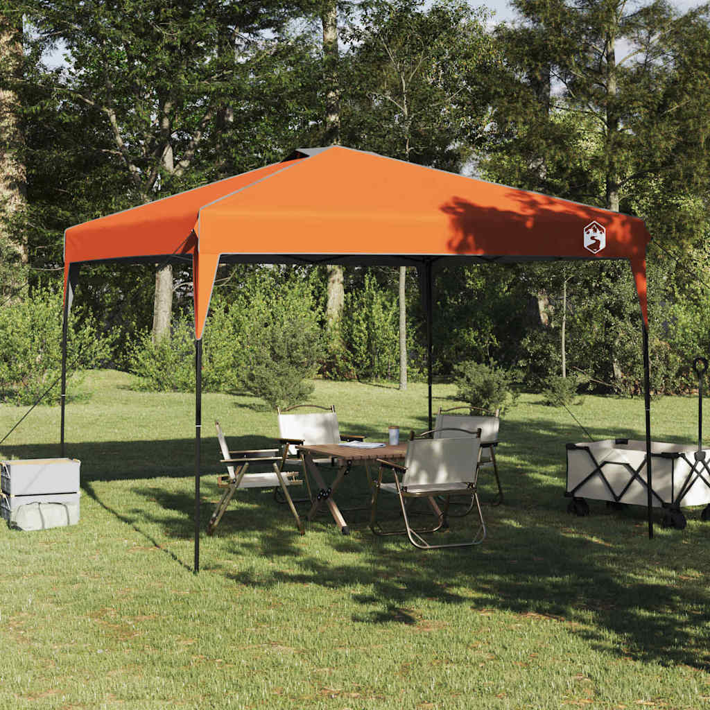 Pop-up Canopy Tent Orange 300 x 300 cm Fabric