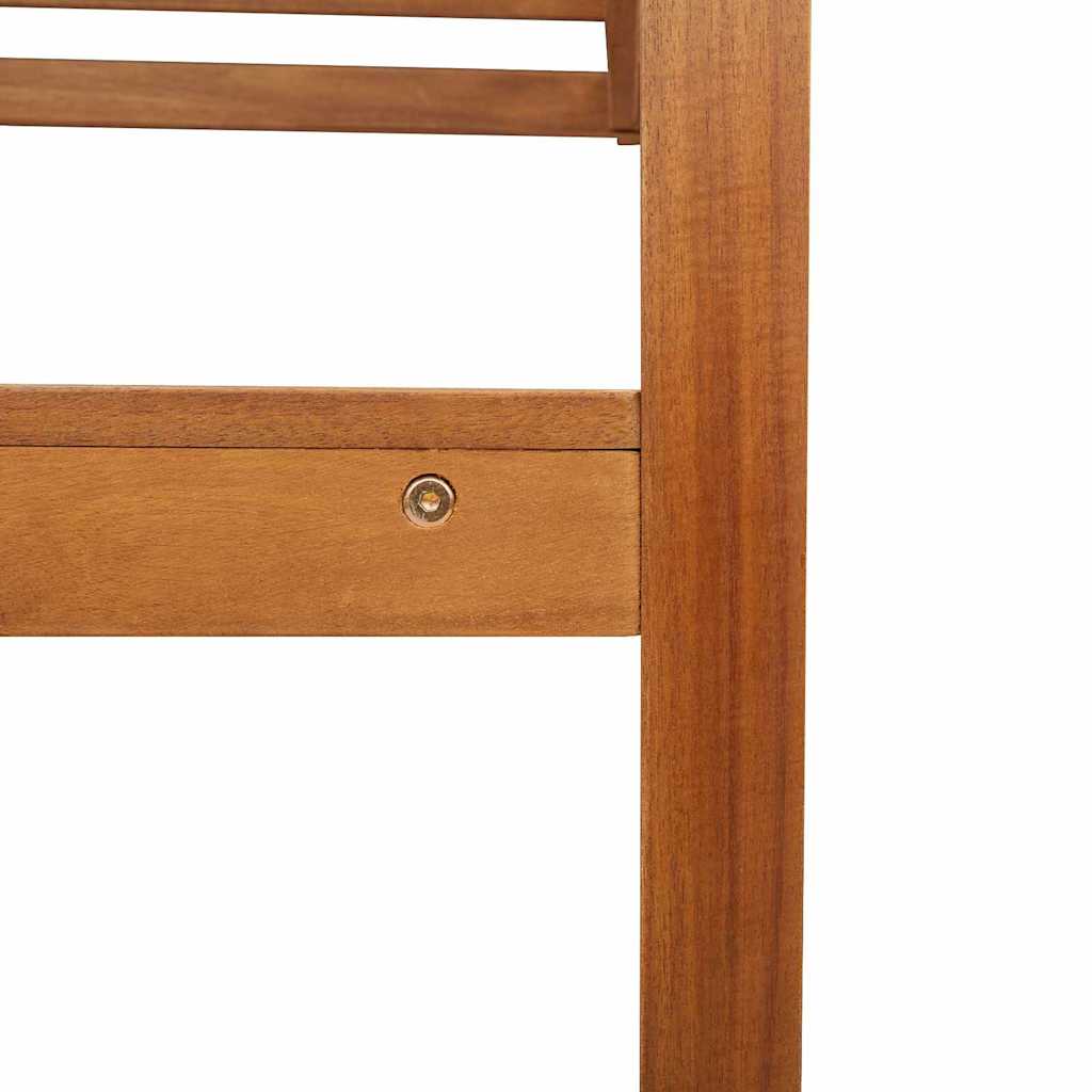 Garden Chair 2 pcs Brown 50 x 50 x 91cm Solid Acacia wood