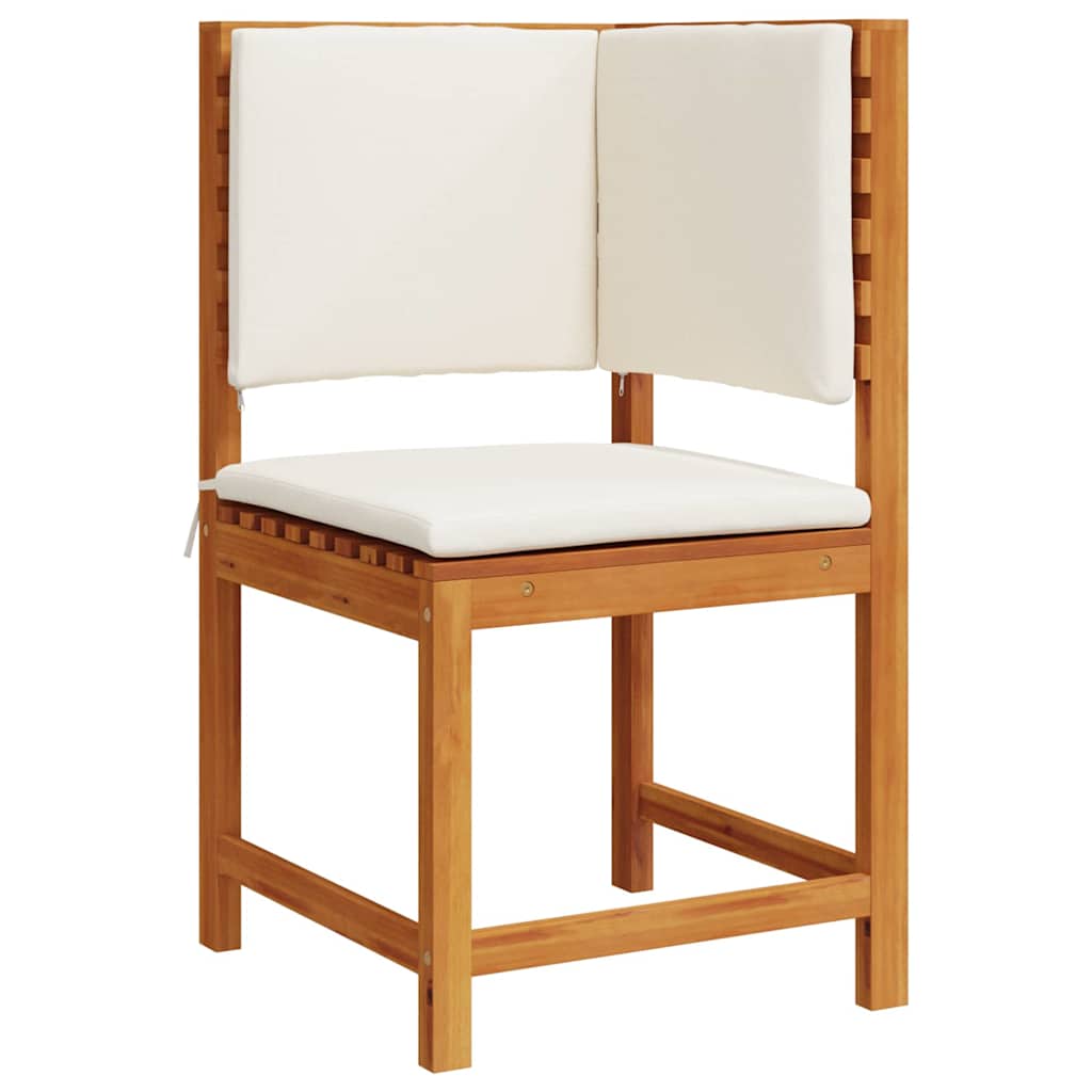 Garden Chair Brown 50 x 50 x 91cm Solid Acacia wood