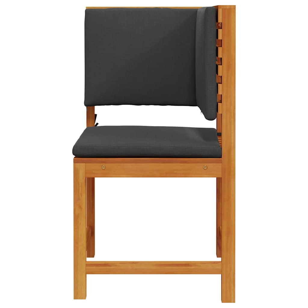 Garden Chair Brown 50 x 50 x 91cm Solid Acacia wood