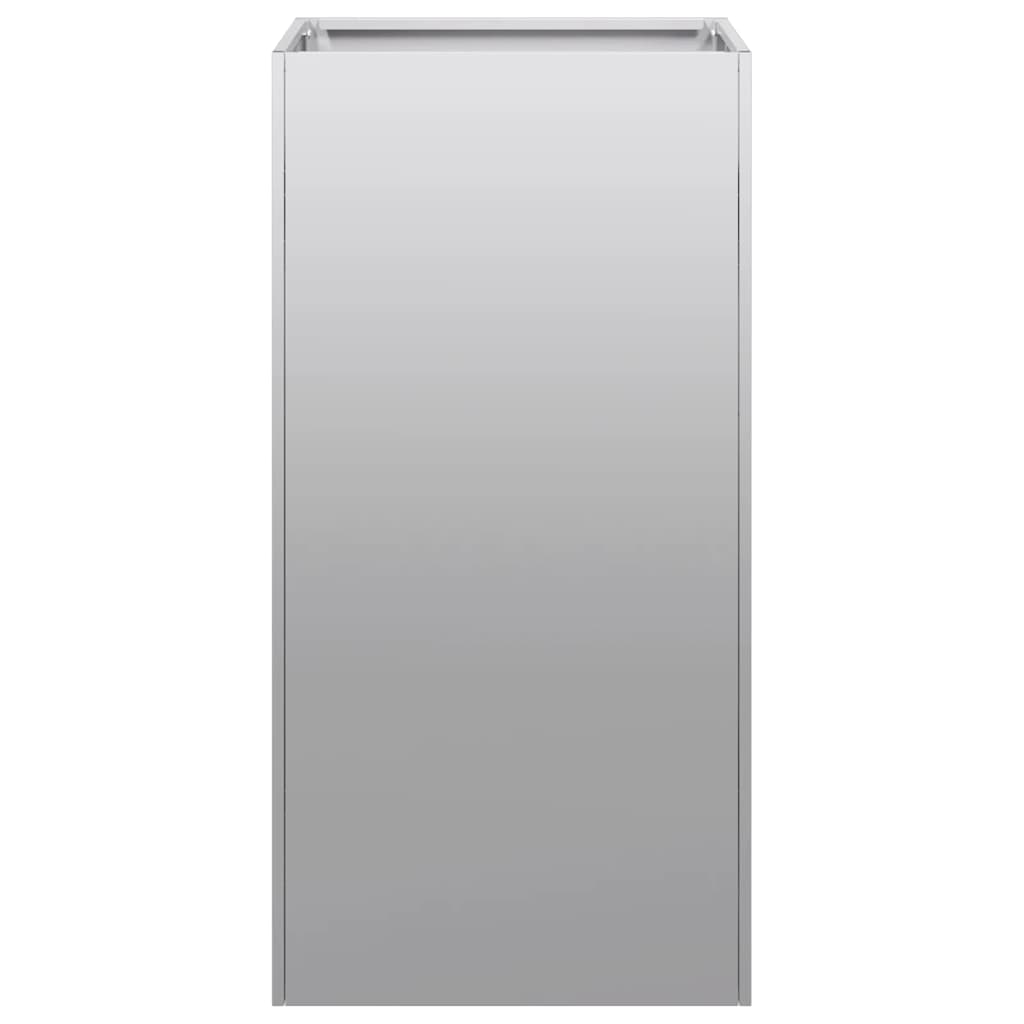 Planter 40x40x80 cm Galvanised Steel