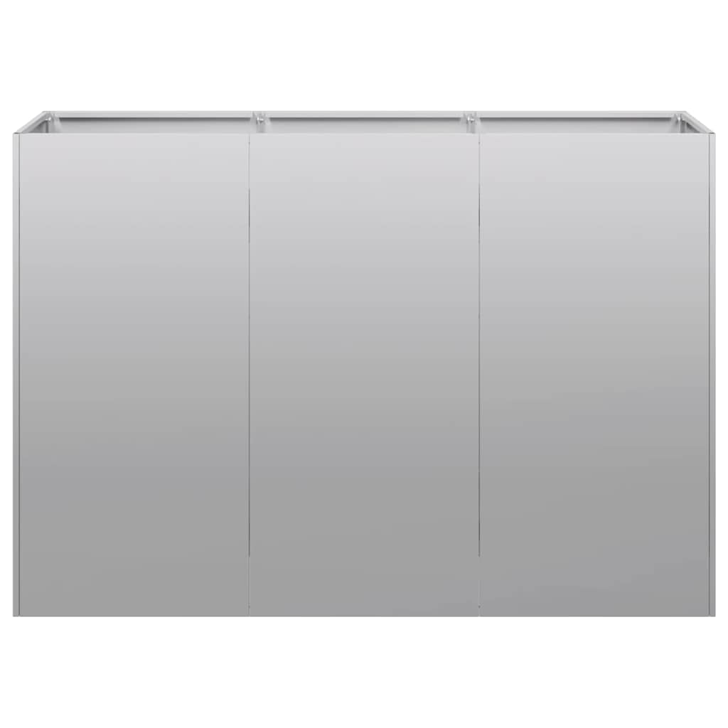 Planter 120x40x80 cm Galvanised Steel