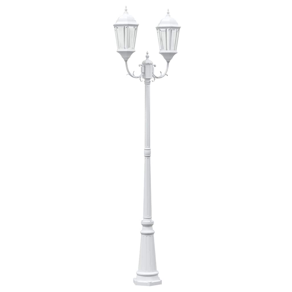 Garden Light White 235 cm Aluminium