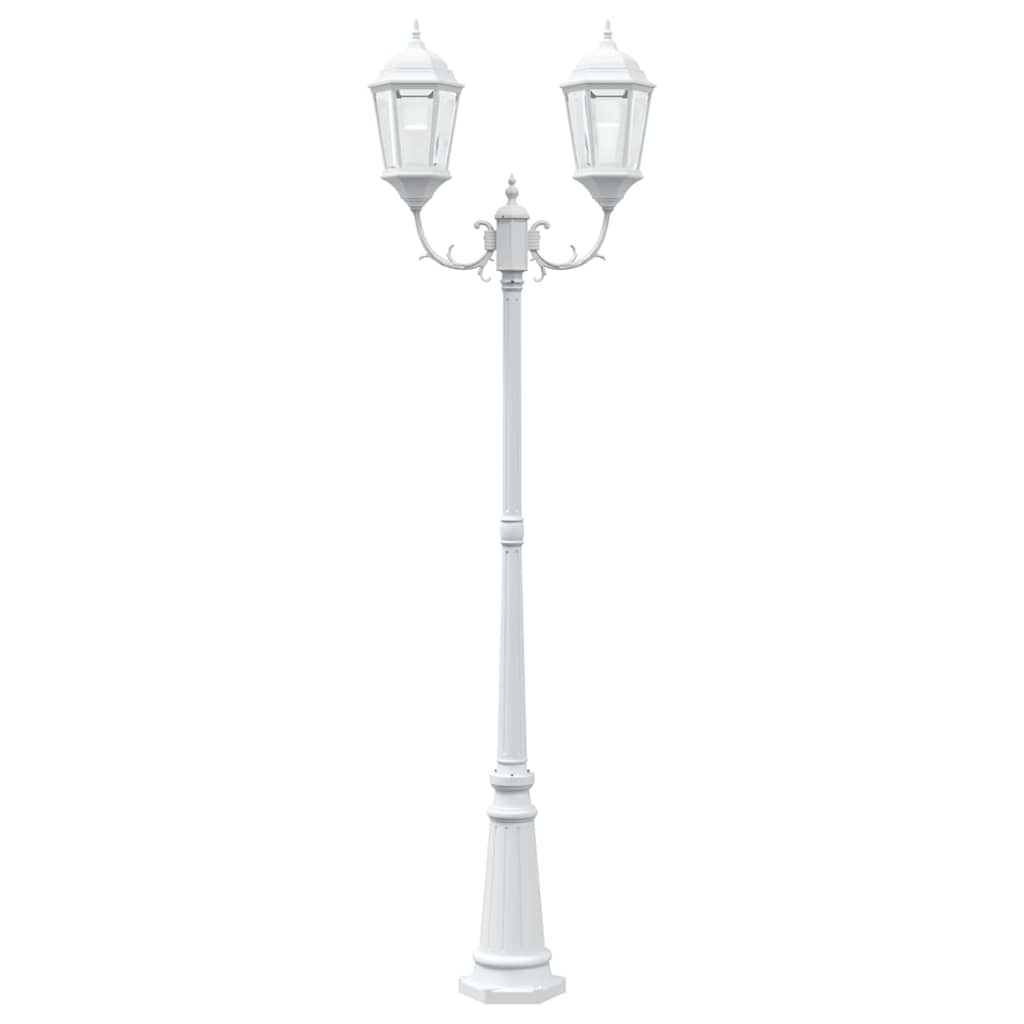 Garden Light White 235 cm Aluminium