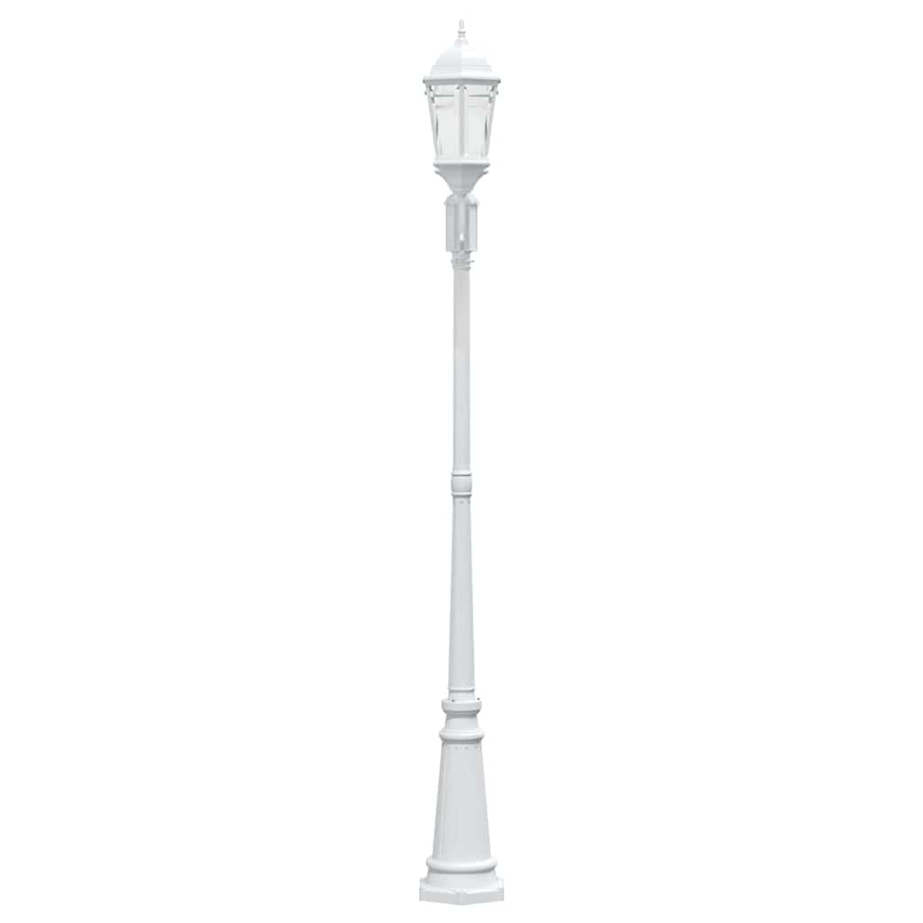 Garden Light White 235 cm Aluminium