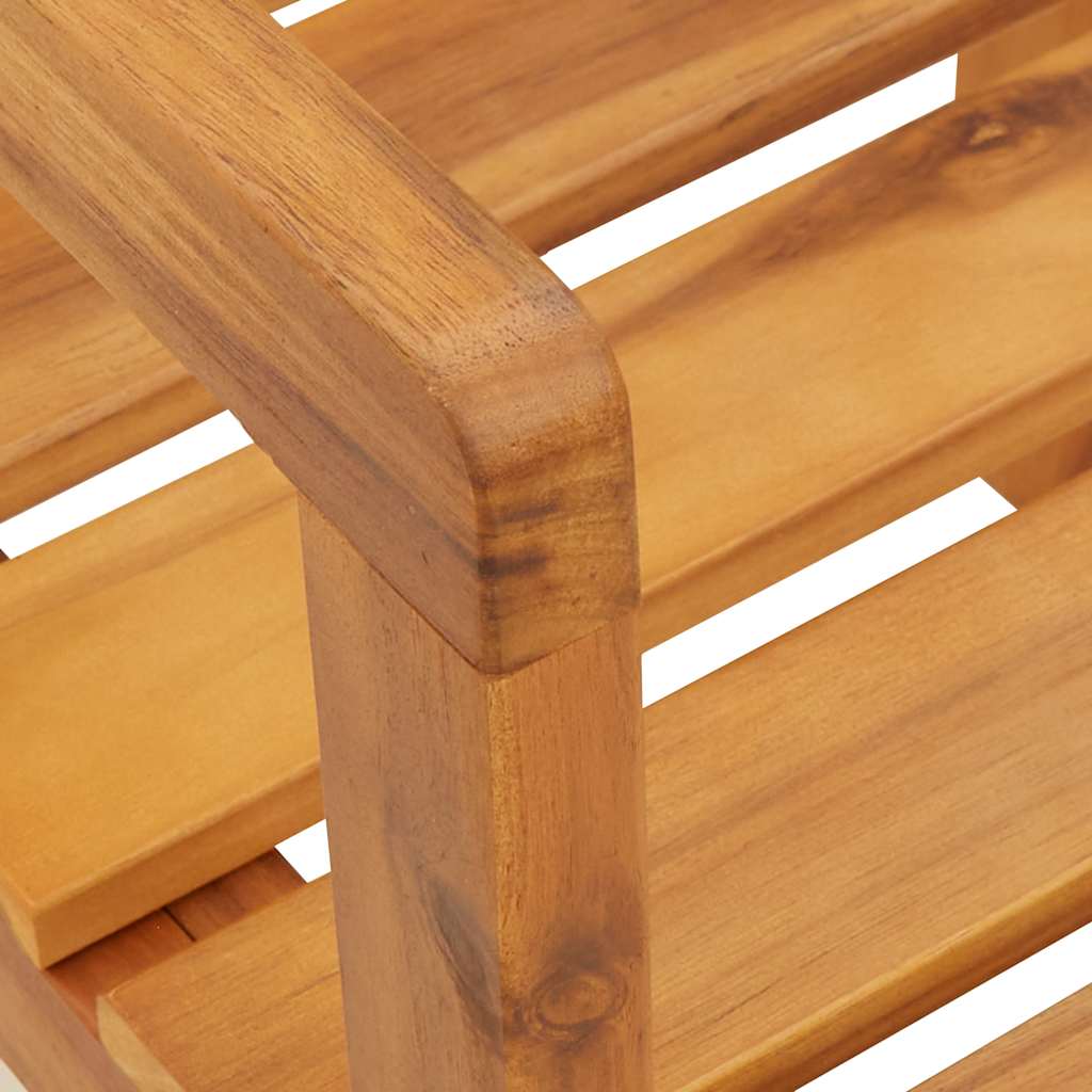 Garden Chairs 2 pcs 50x53x80 cm Solid Wood Acacia