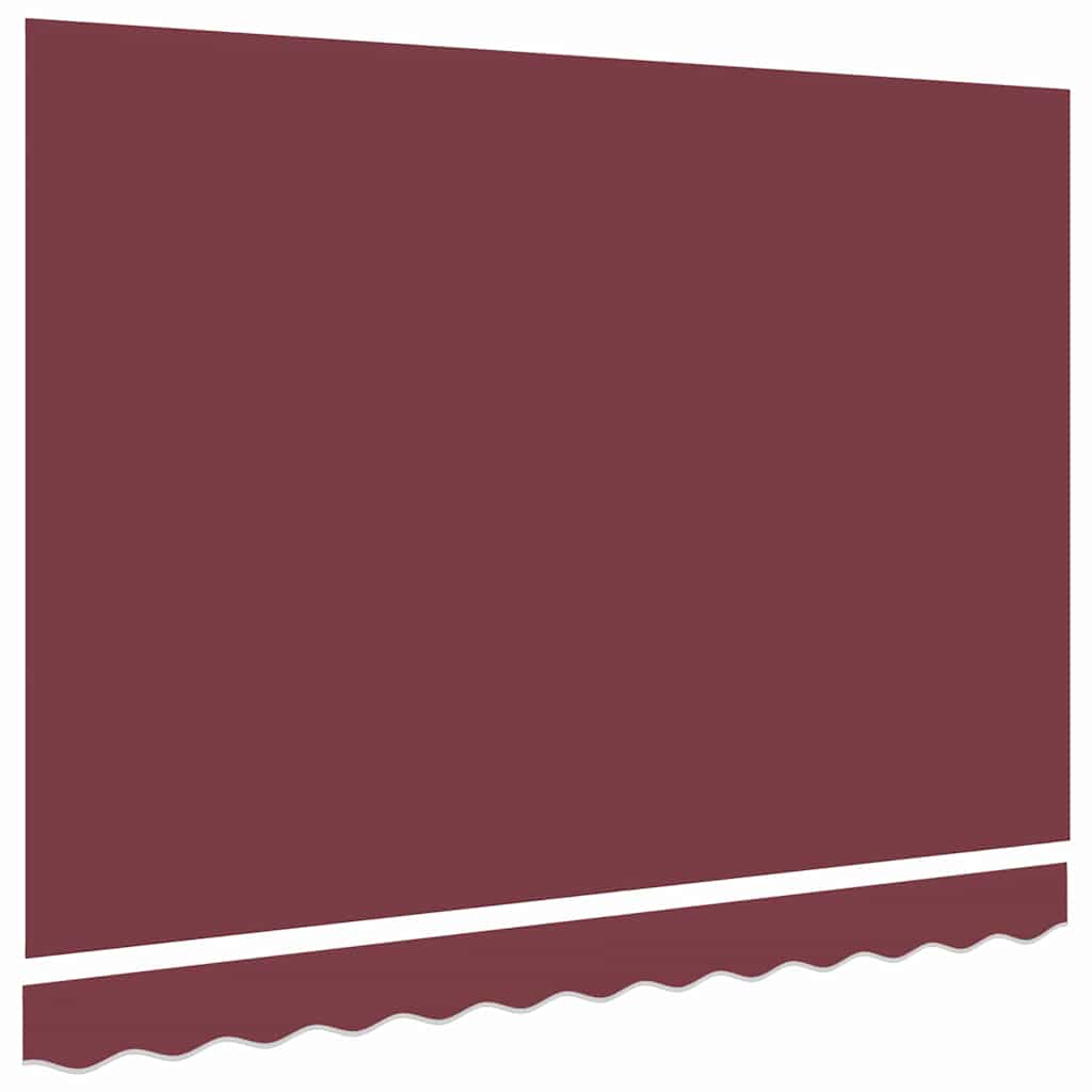 Awning Replacement Fabric Burgundy 350 x 200 cm Canvas