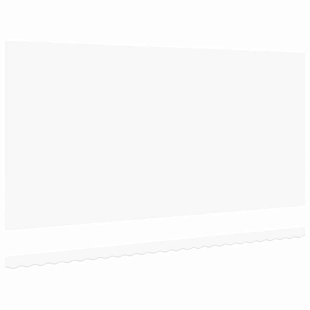 Awning Replacement Fabric White 600 x 300 cm Canvas