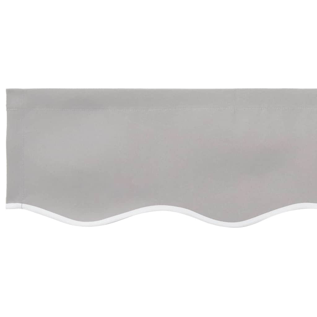 Awning Replacement Fabric Light grey 350 x 250 cm Canvas