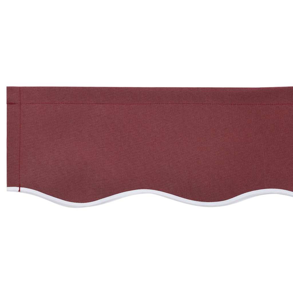 Awning Valance Burgundy 2.3 x 0.2 m Canvas