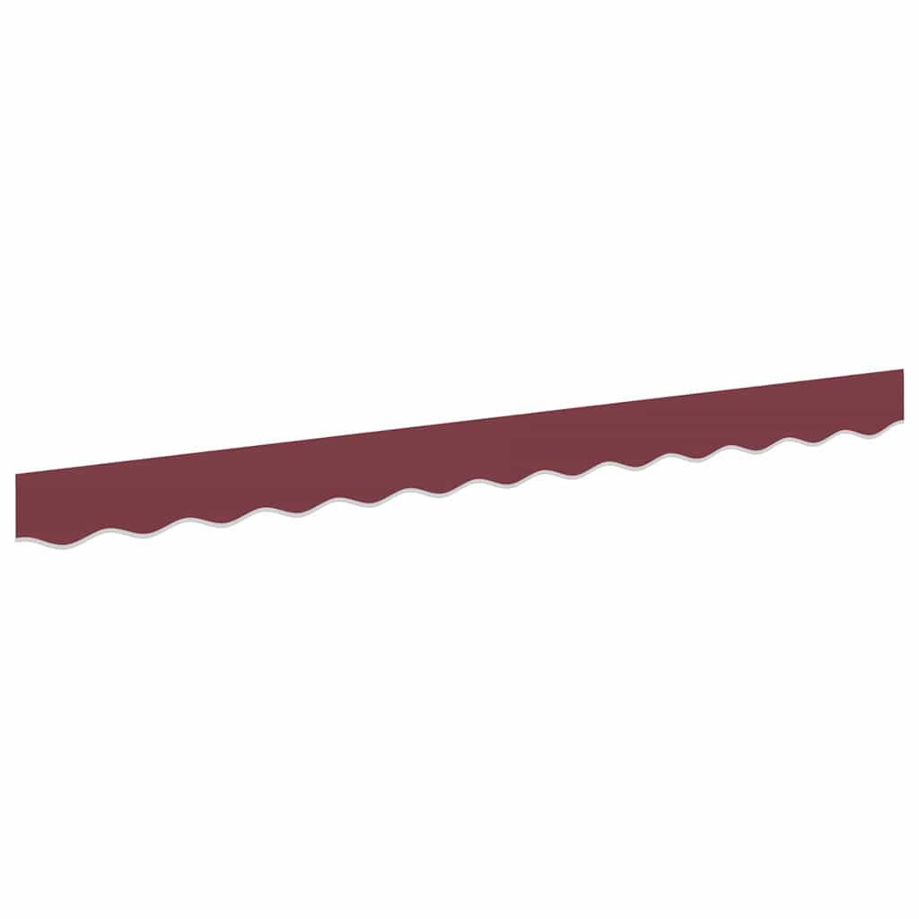 Awning Valance Burgundy 2.3 x 0.2 m Canvas