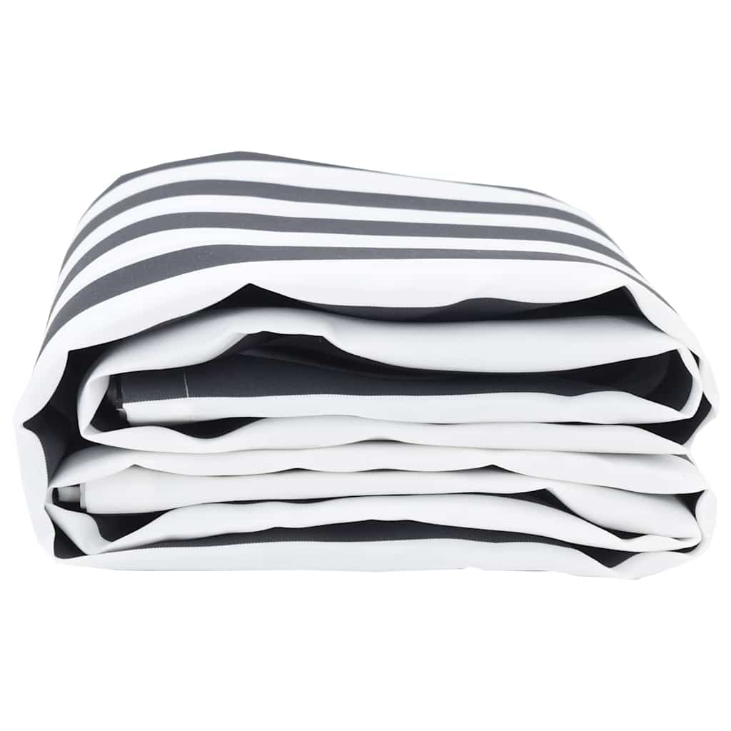 Awning Replacement Fabric Anthracite and white 3 x 2 m Fabric