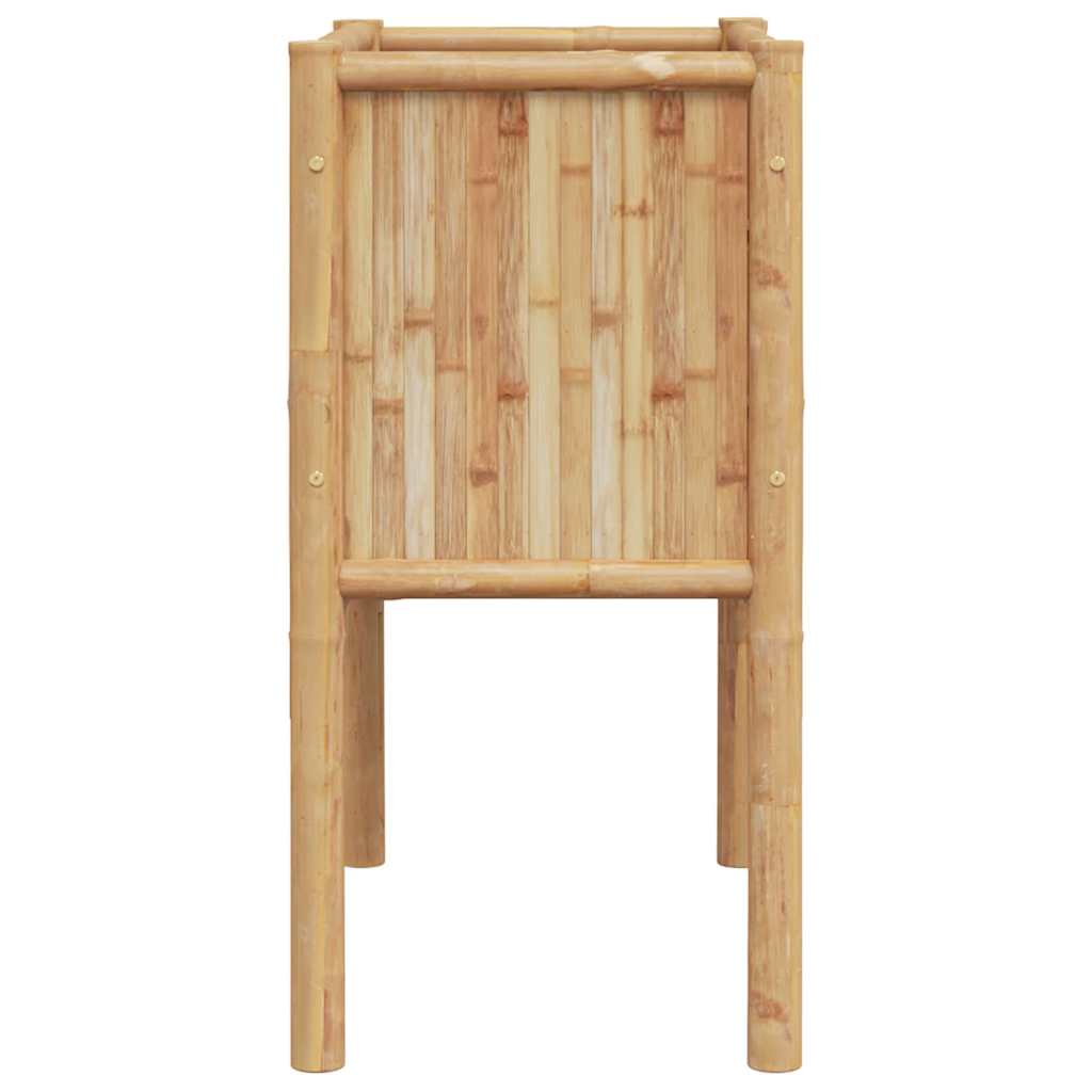 Garden Raised Bed Brown 70 x 35 x 70 cm Bamboo