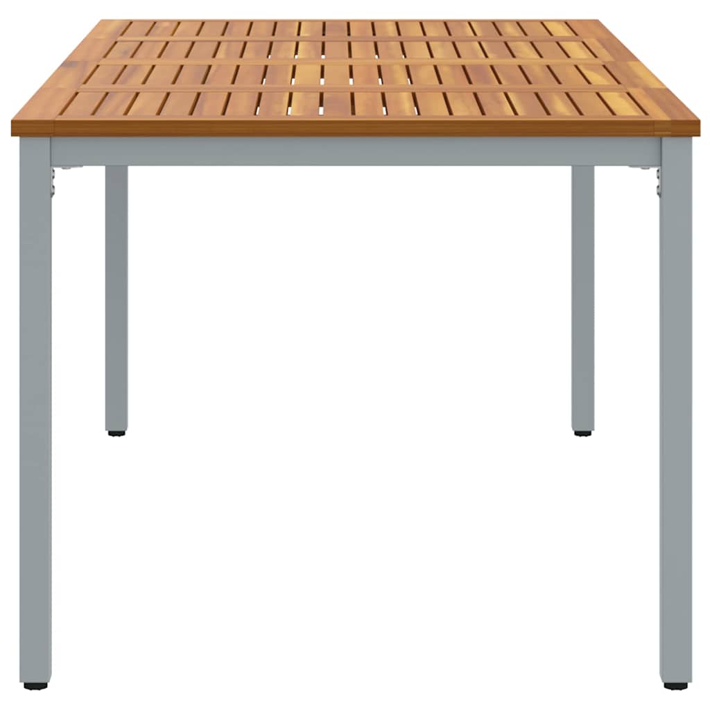 Outdoor Tables Natural and grey 180 x 90 x 75 cm