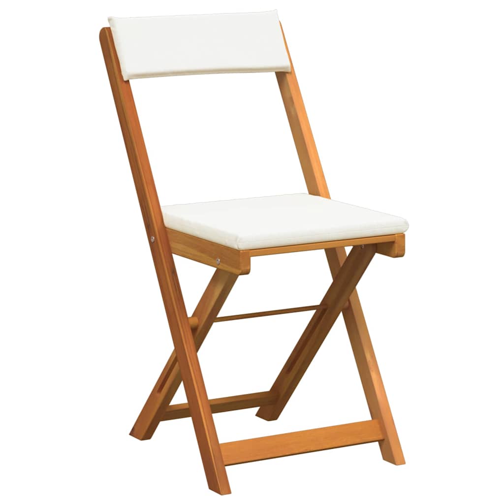 Bistro Set 3 pcs Brown Solid acacia wood