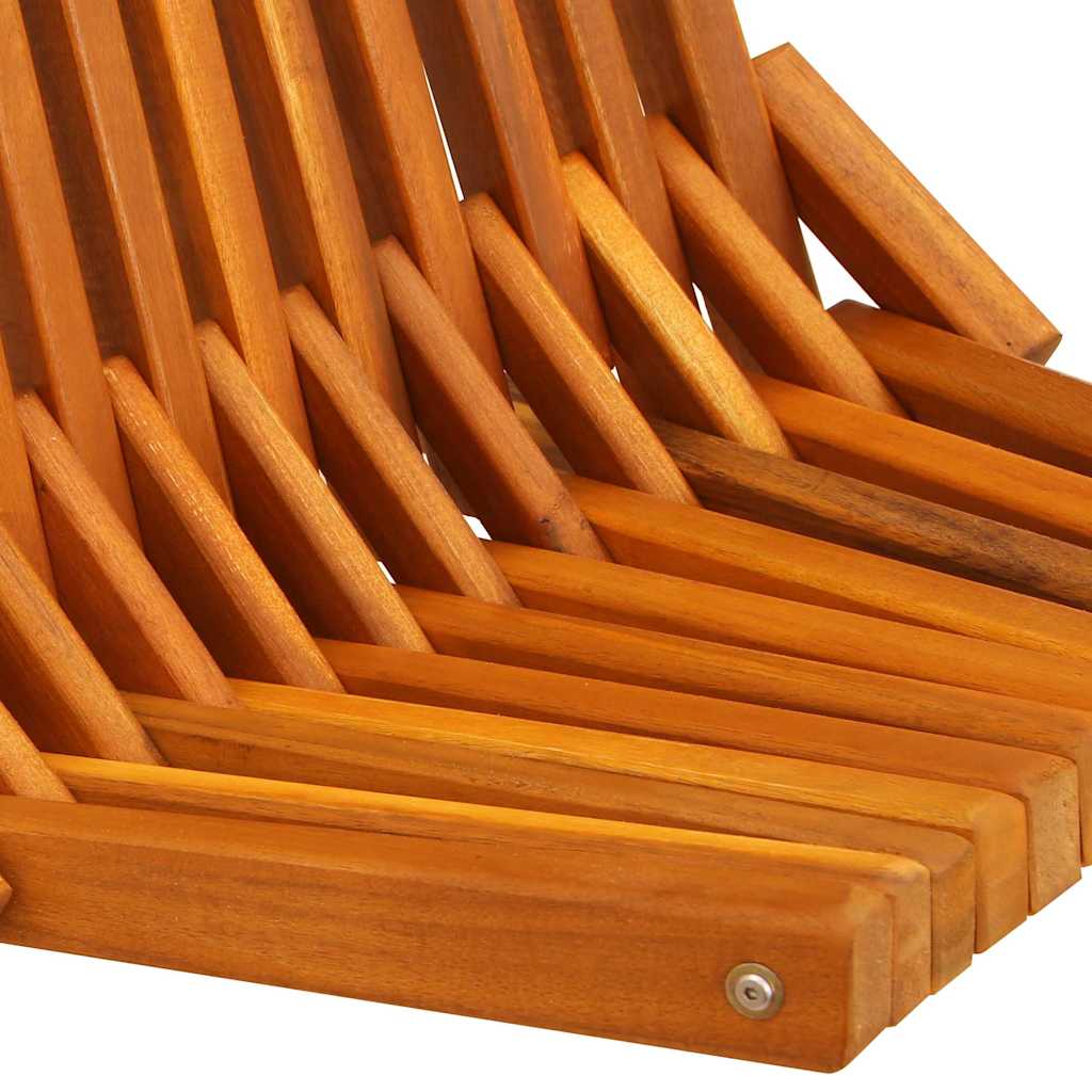 Folding Garden Chairs 2 pcs Brown 56 x 69 x 84 m