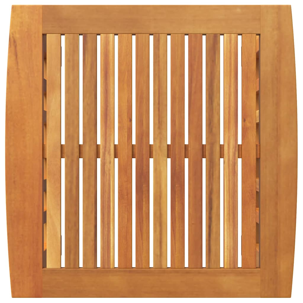 Side Table Brown Solid Acacia wood