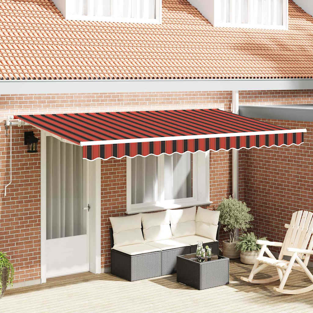 Retractable Awning Multicolour 350 x 200 cm