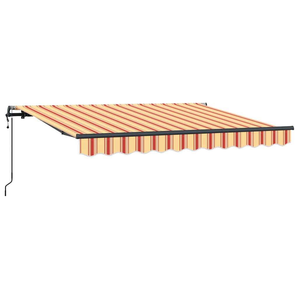 Retractable Awning Multicolour 350 x 200 cm