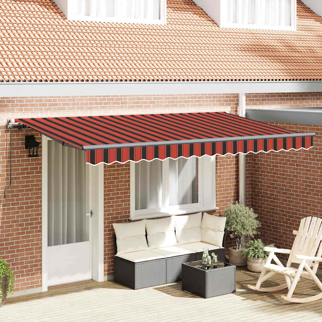 Retractable Awning Multicolour 400 x 200 cm