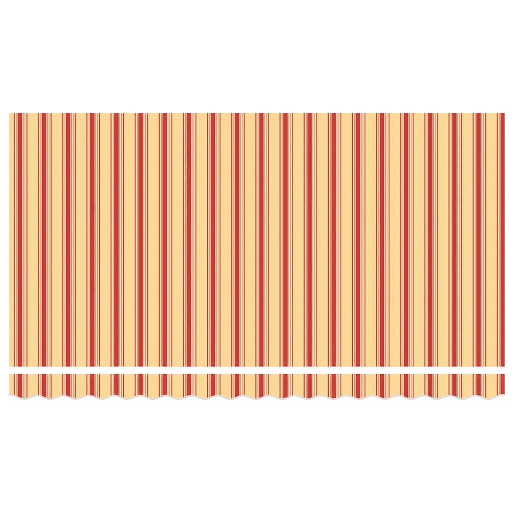 Retractable Awning Multicolour Stripe 400x200 cm Fabric