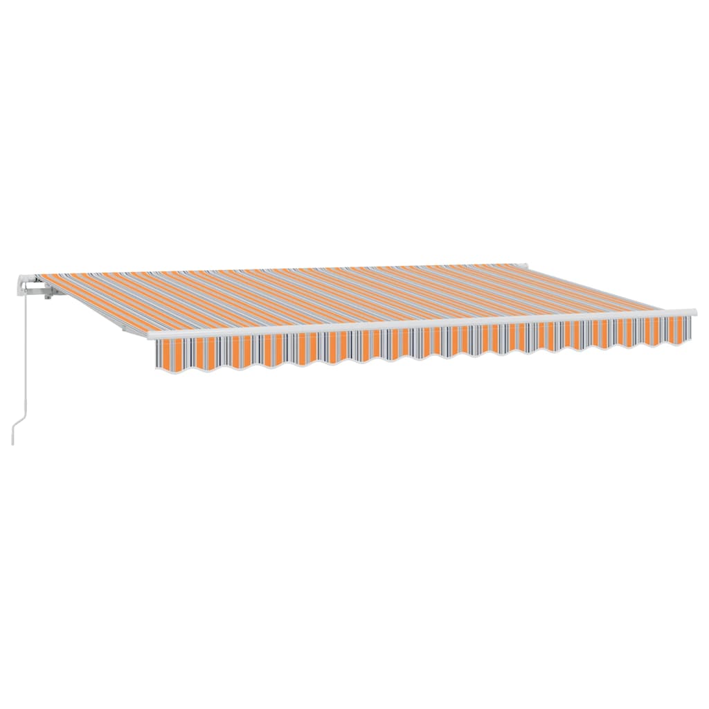 Retractable Awning Multicolour 400 x 200 cm