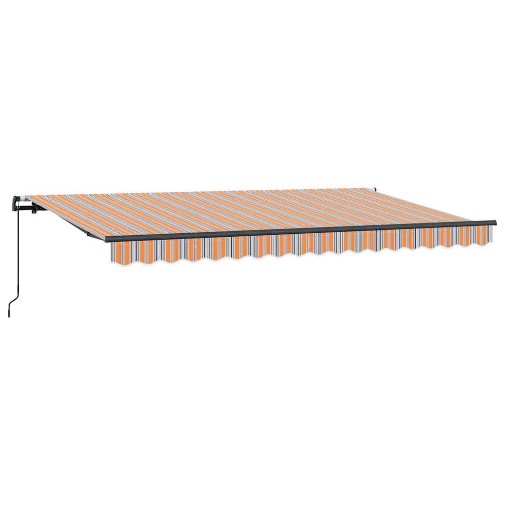 Retractable Awning Multicolour 400 x 200 cm