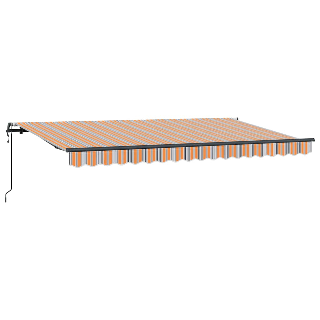 Retractable Awning Multicolour 400 x 200 cm
