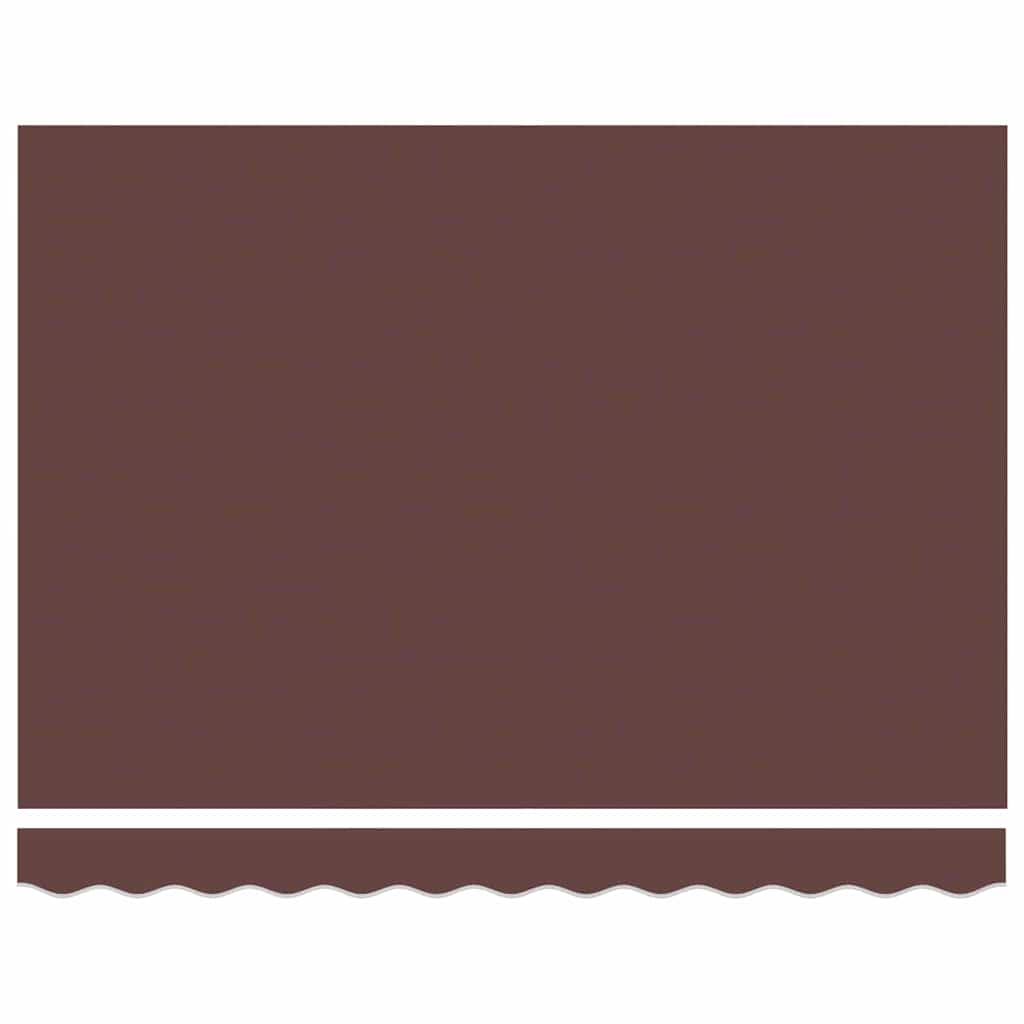 Retractable Awning Brown 300x250 cm Fabric